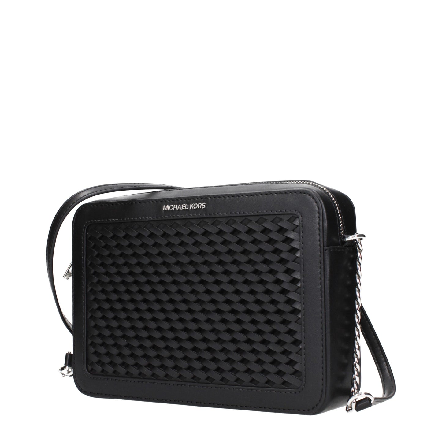 Black Leather Crossbody Bag