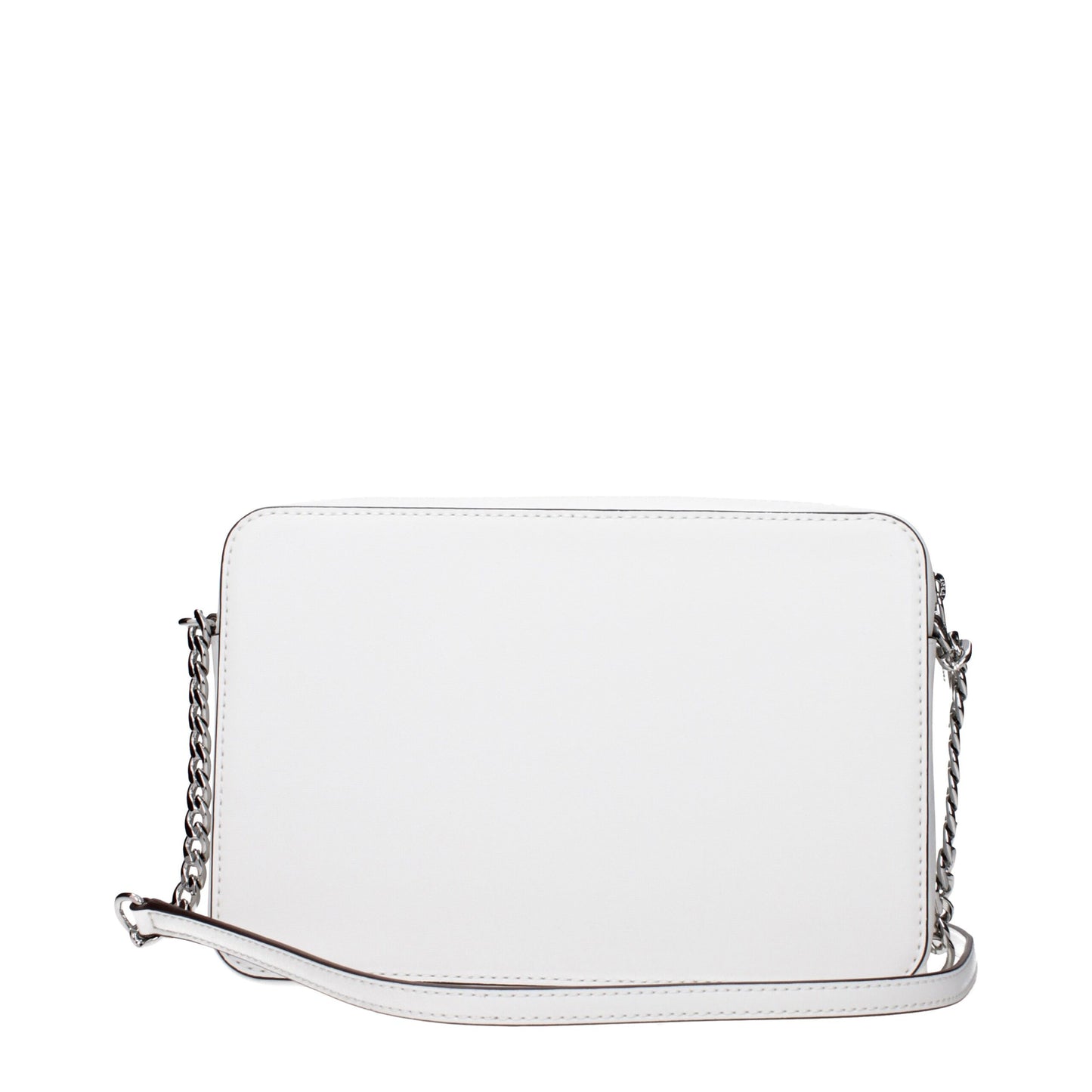 White Leather Crossbody Bag