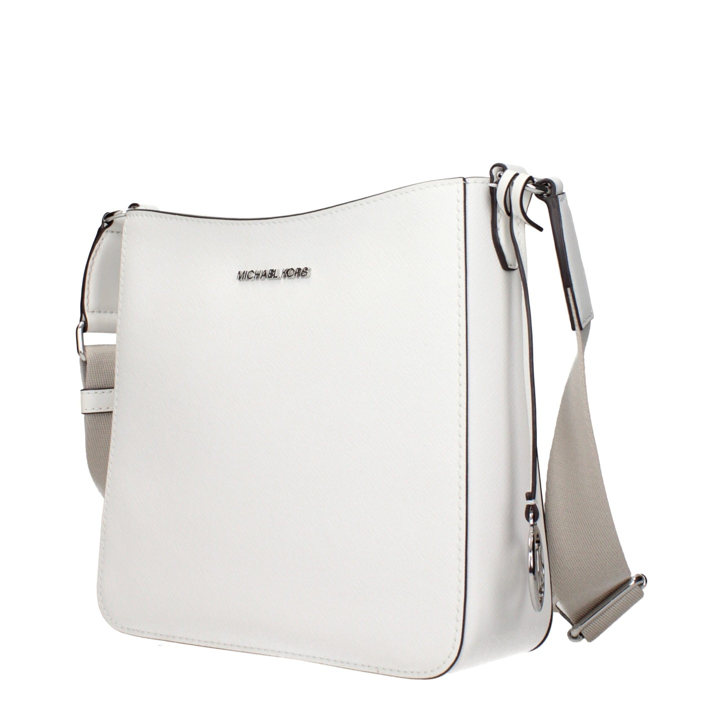 White Leather Shoulder Bag