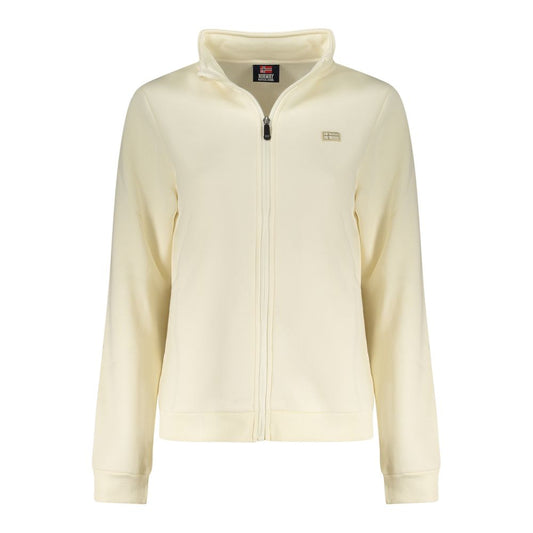 White Cotton Sweatshirt