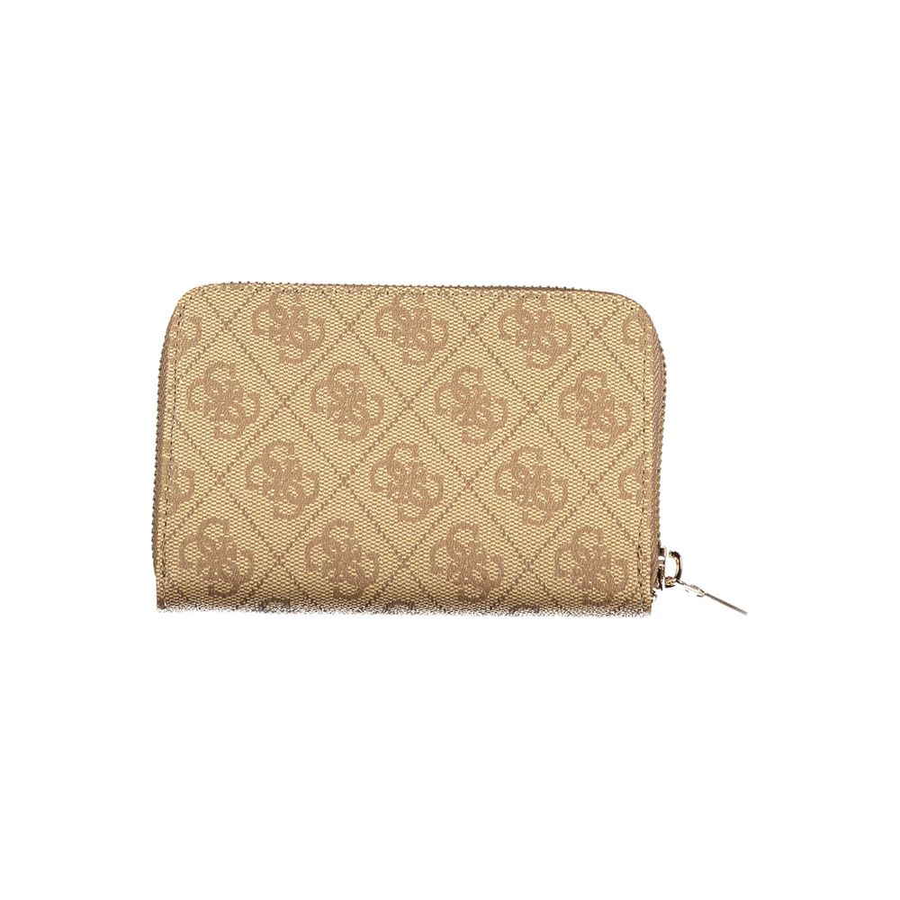 Beige Polyethylene Wallet