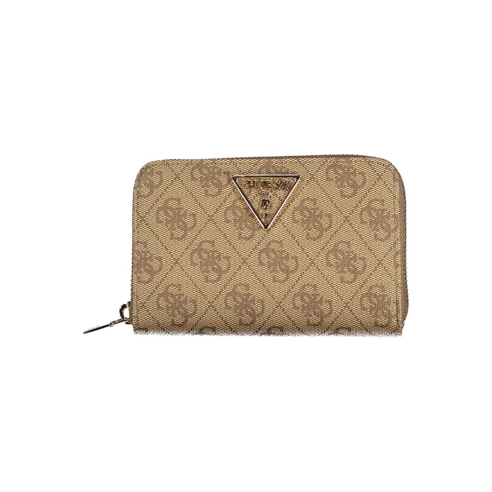 Beige Polyethylene Wallet