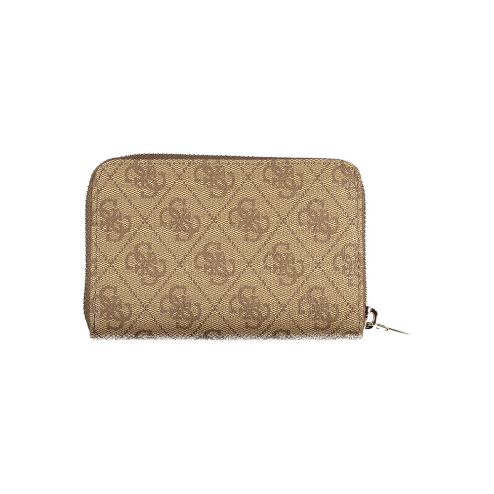 Beige Polyethylene Wallet