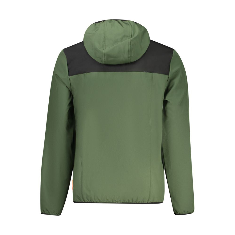 Green Polyester Jackets & Coat
