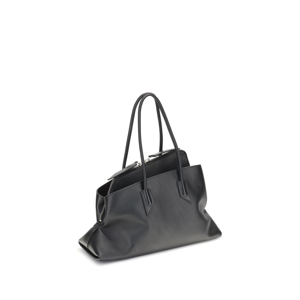 Black Calf Leather Bos Taurus Shoulder Bag