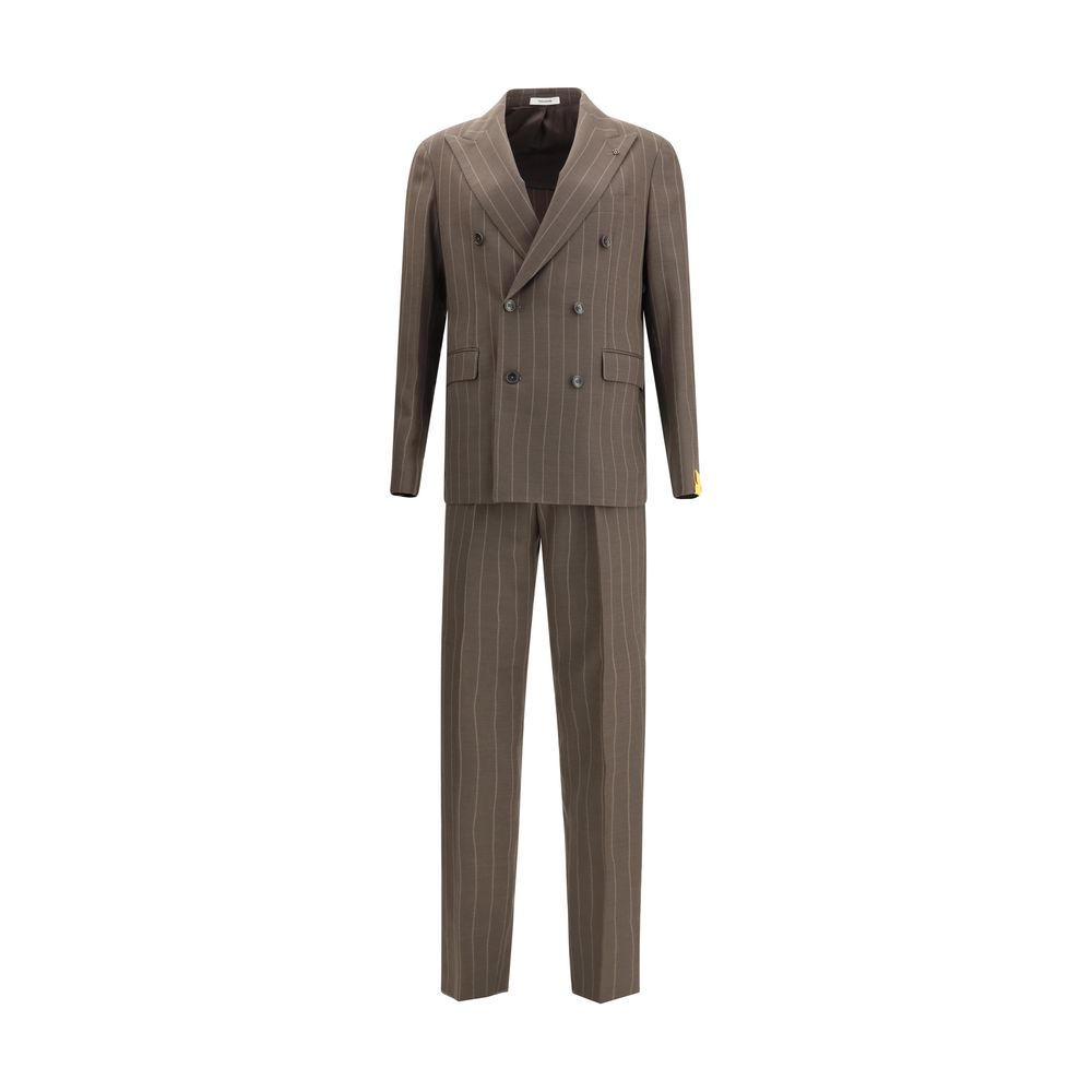 Gray Fleece Wool Suits And Blazer