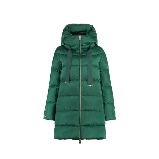 Green Polyamide Coat