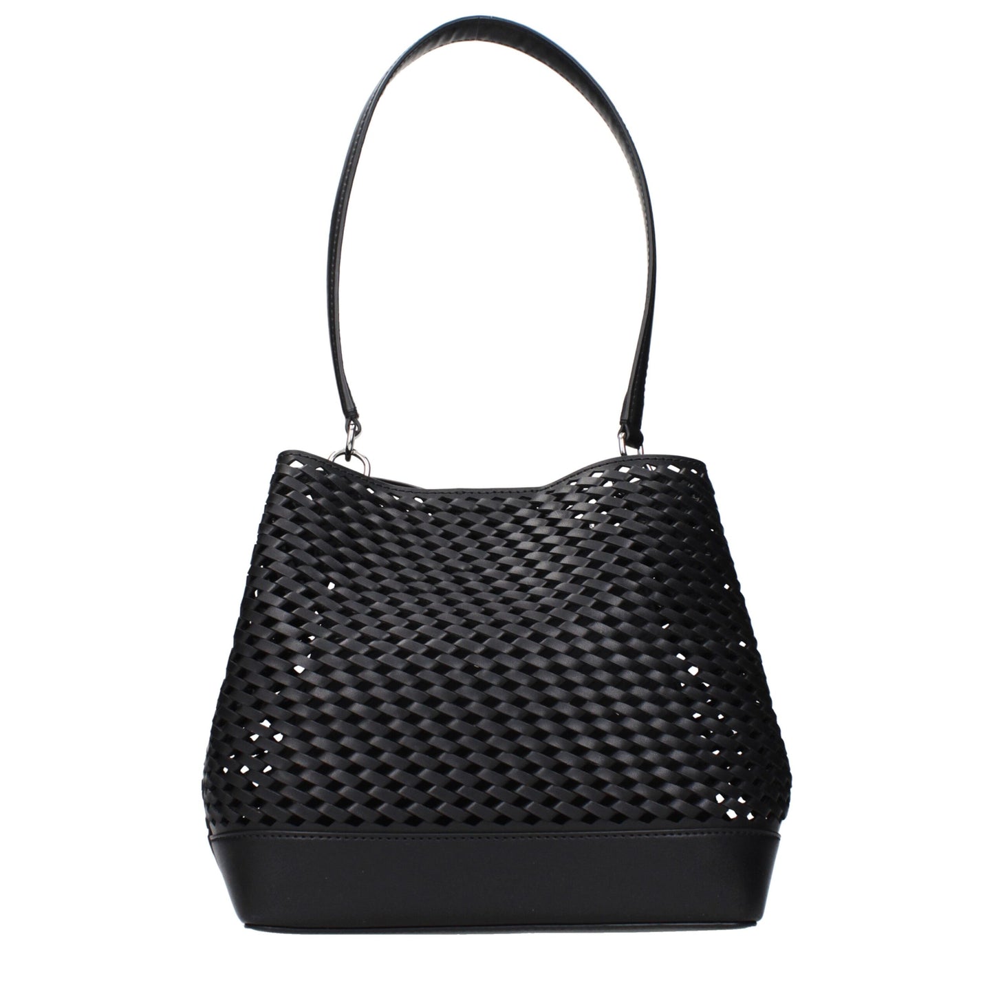Black Leather Shoulder Bag