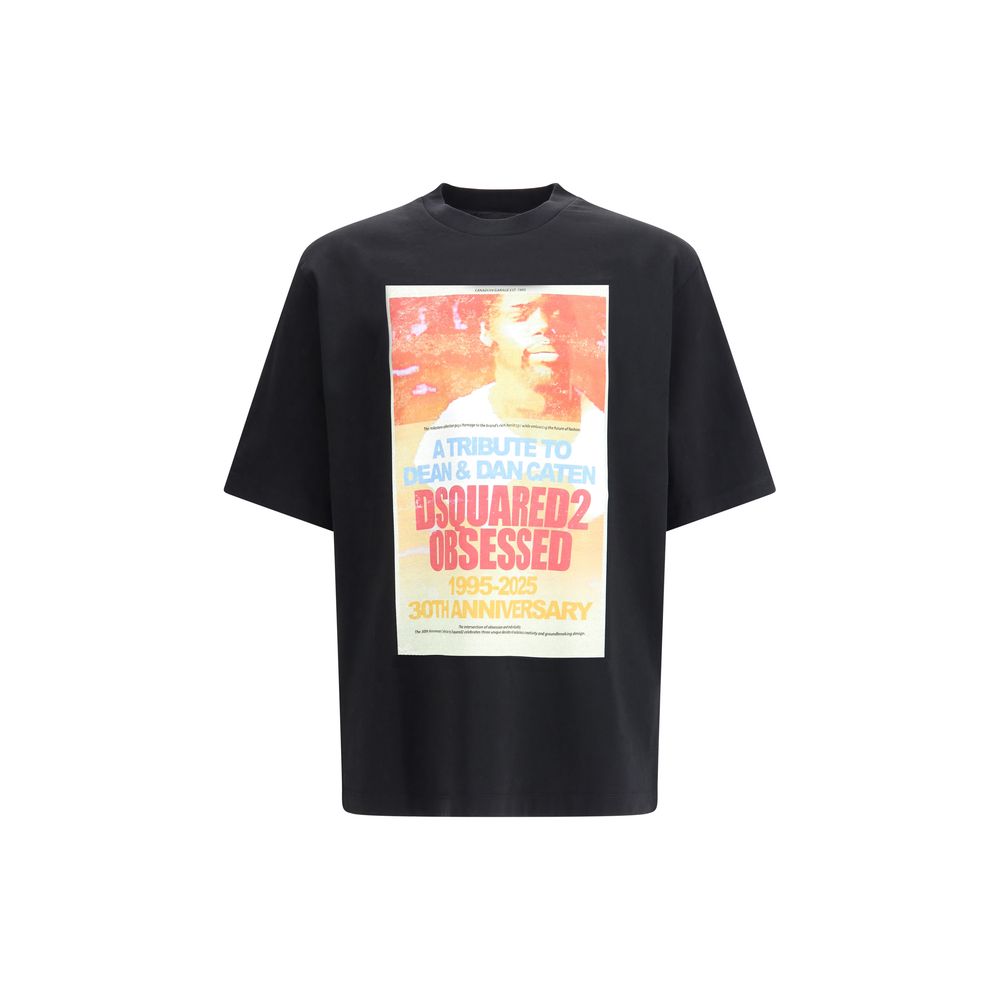 Black Cotton T-Shirt
