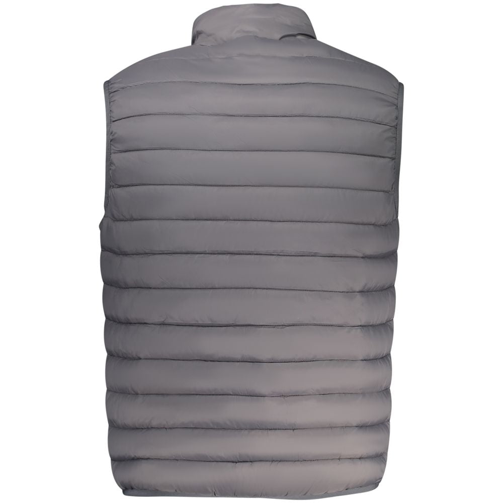 Gray Polyamide Jackets & Coat