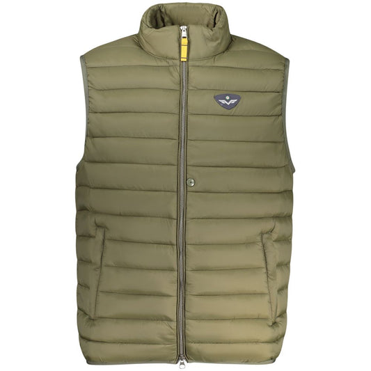 Green Polyamide Men's Jacket