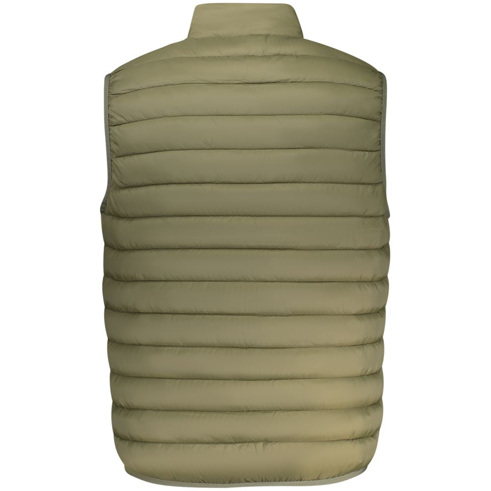 Green Polyamide Men's Jacket