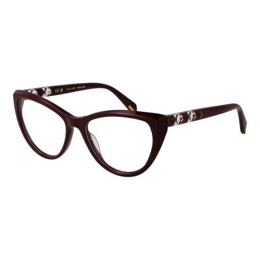 Burgundy Plastic Glasses (Frames)