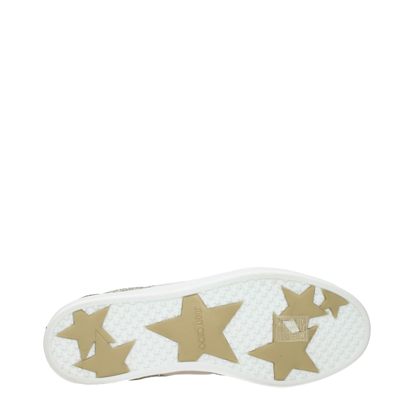 Gold Leather Sneakers