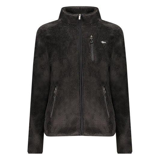 Black Polyester Women Sweater