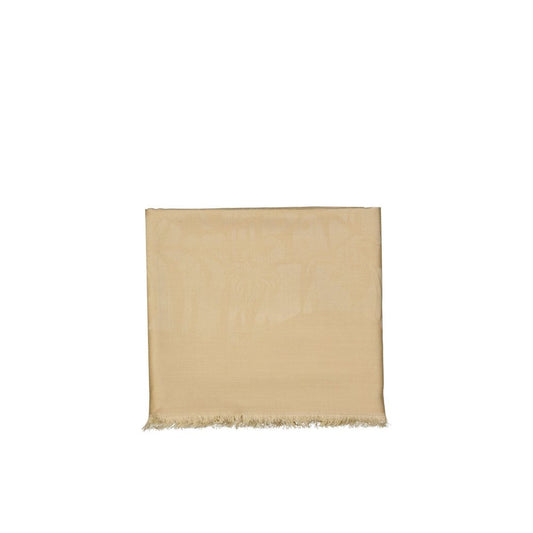 Beige Silk Scarf