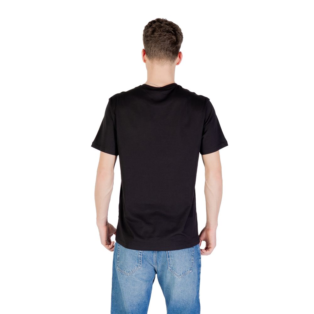 Black Cotton T-Shirt