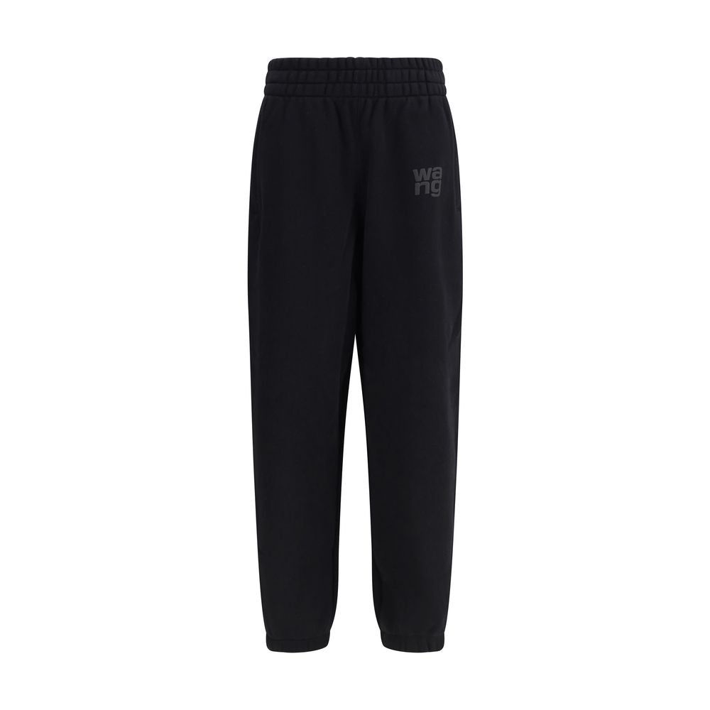 Black Cotton Joggers (Workout Pants)