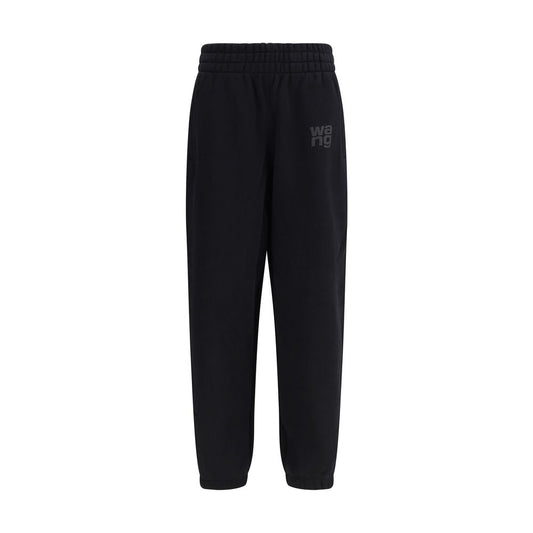 Black Cotton Joggers (Workout Pants)