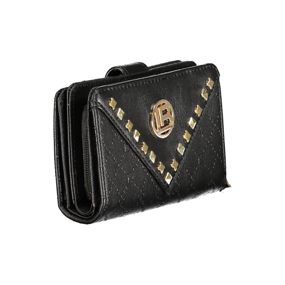 Black Polyethylene Women Wallet