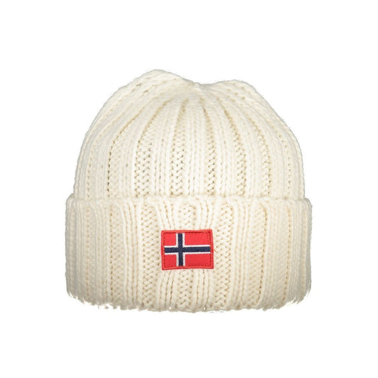 White Marabou Men Cap