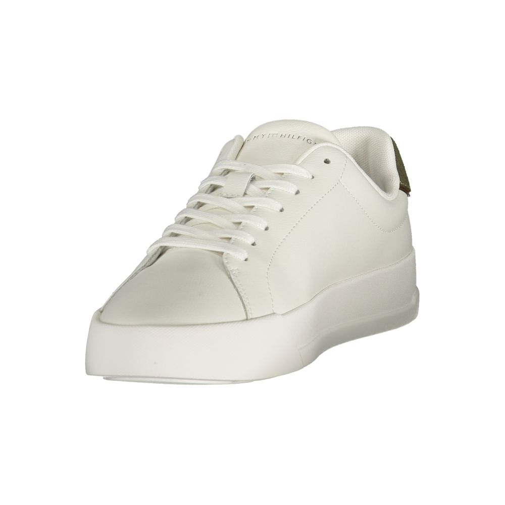 White Leather Men Sneaker