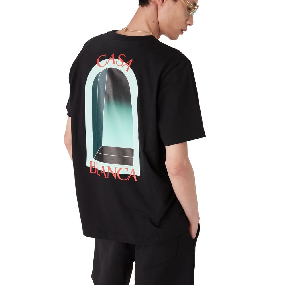 Black Cotton T-Shirt