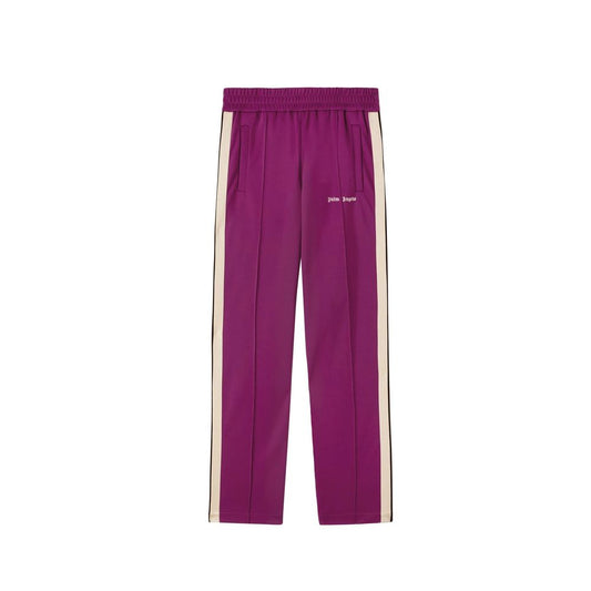Purple Polyester Joggers (Workout Pants)