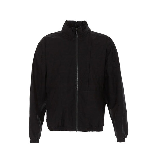 Black Cotton Shell Jacket