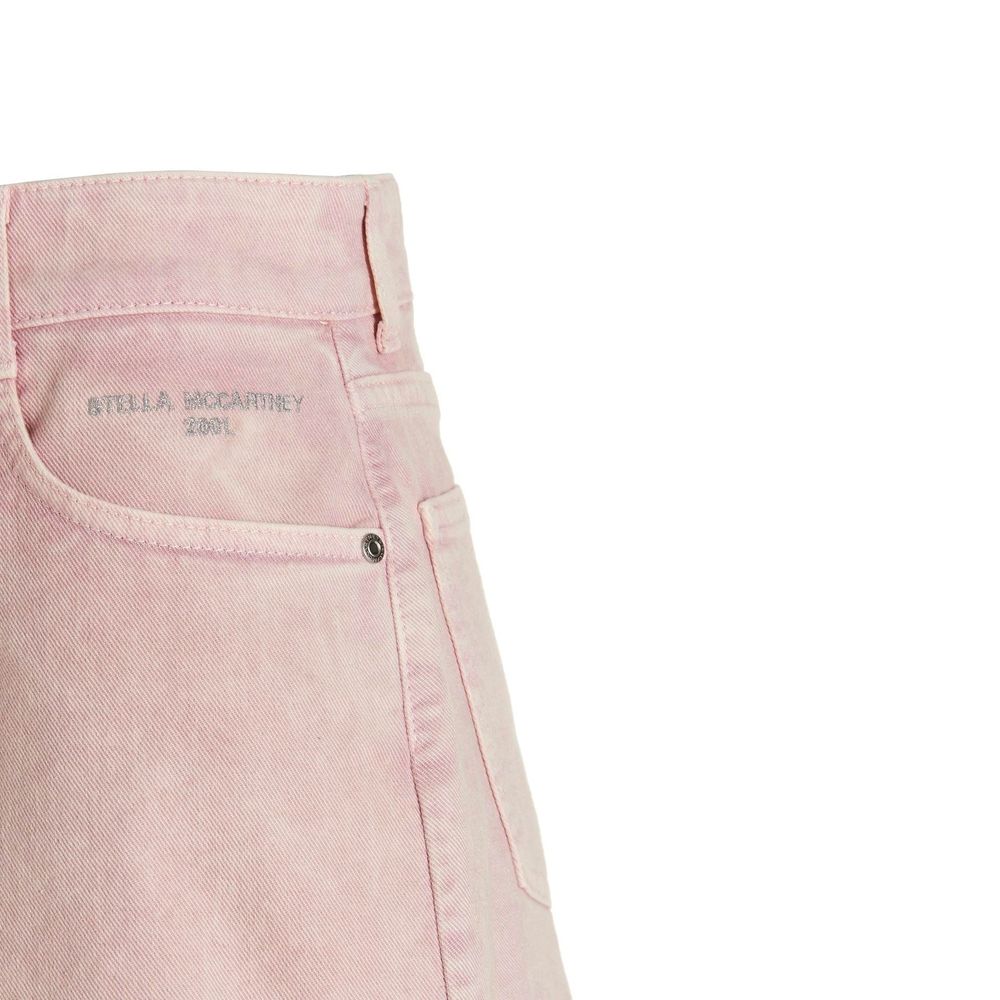 Multicolor Denim Shorts