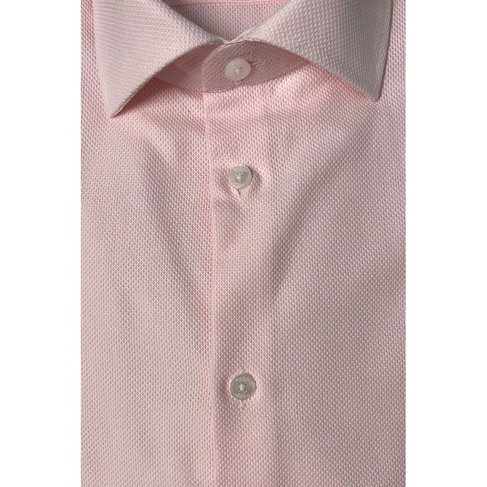 Multicolor Cotton Men Shirt