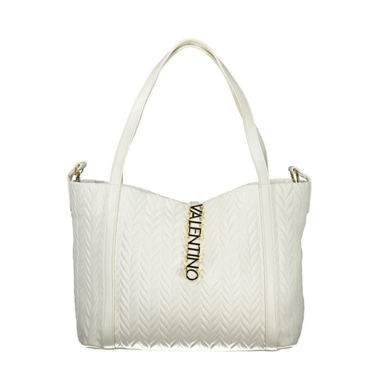 White Polyethylene Handbag