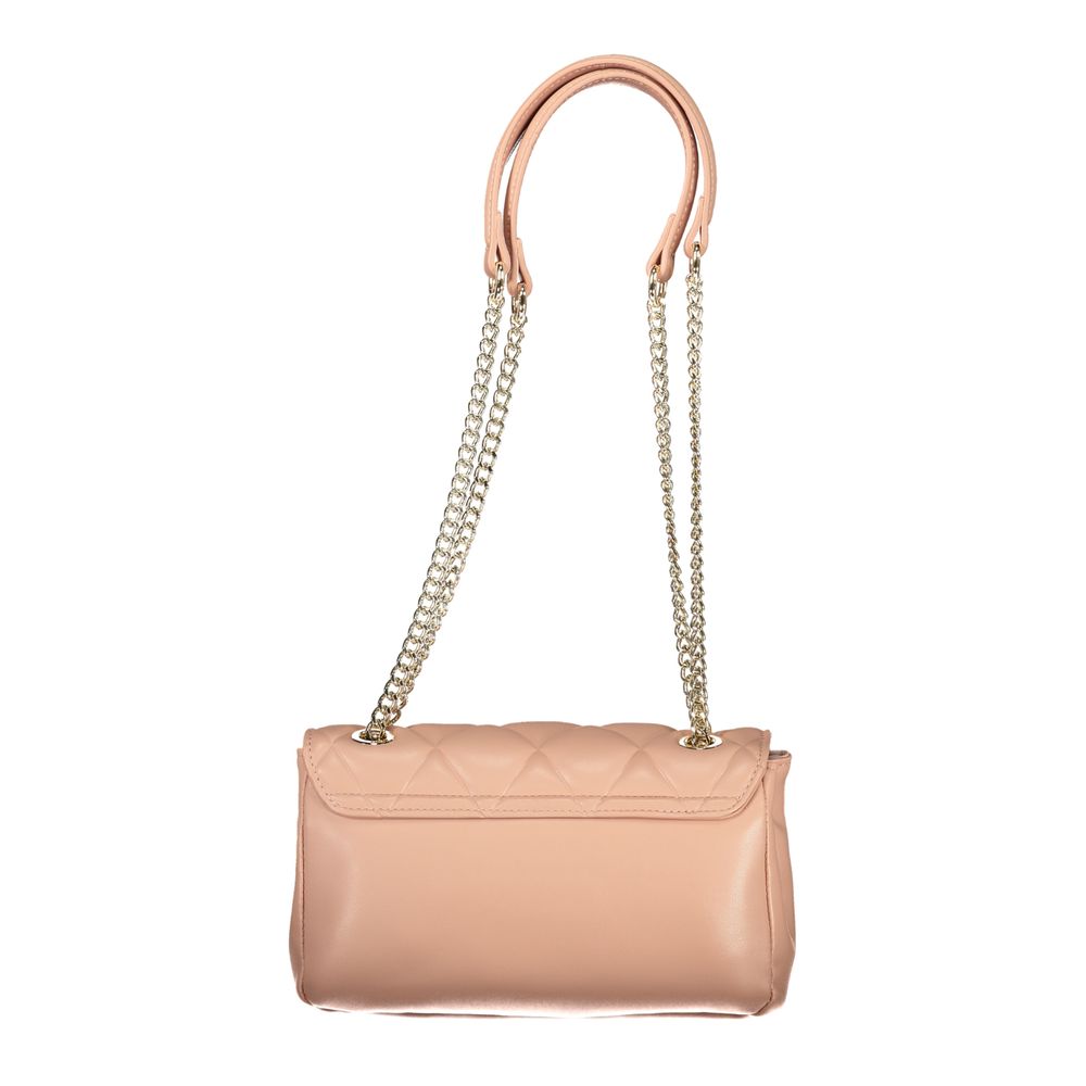 Pink Polyethylene Handbag