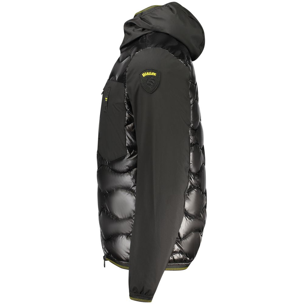 Black Polyamide Jackets & Coat