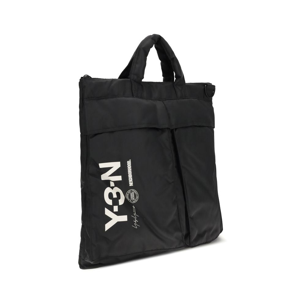 Black Polyamide Shoulder Bag