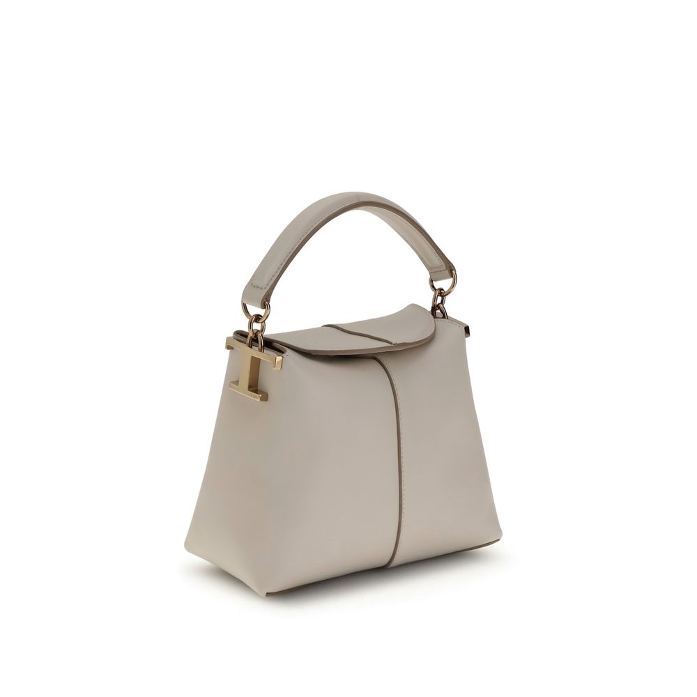 White Calf Leather Bos Taurus Shoulder Bag