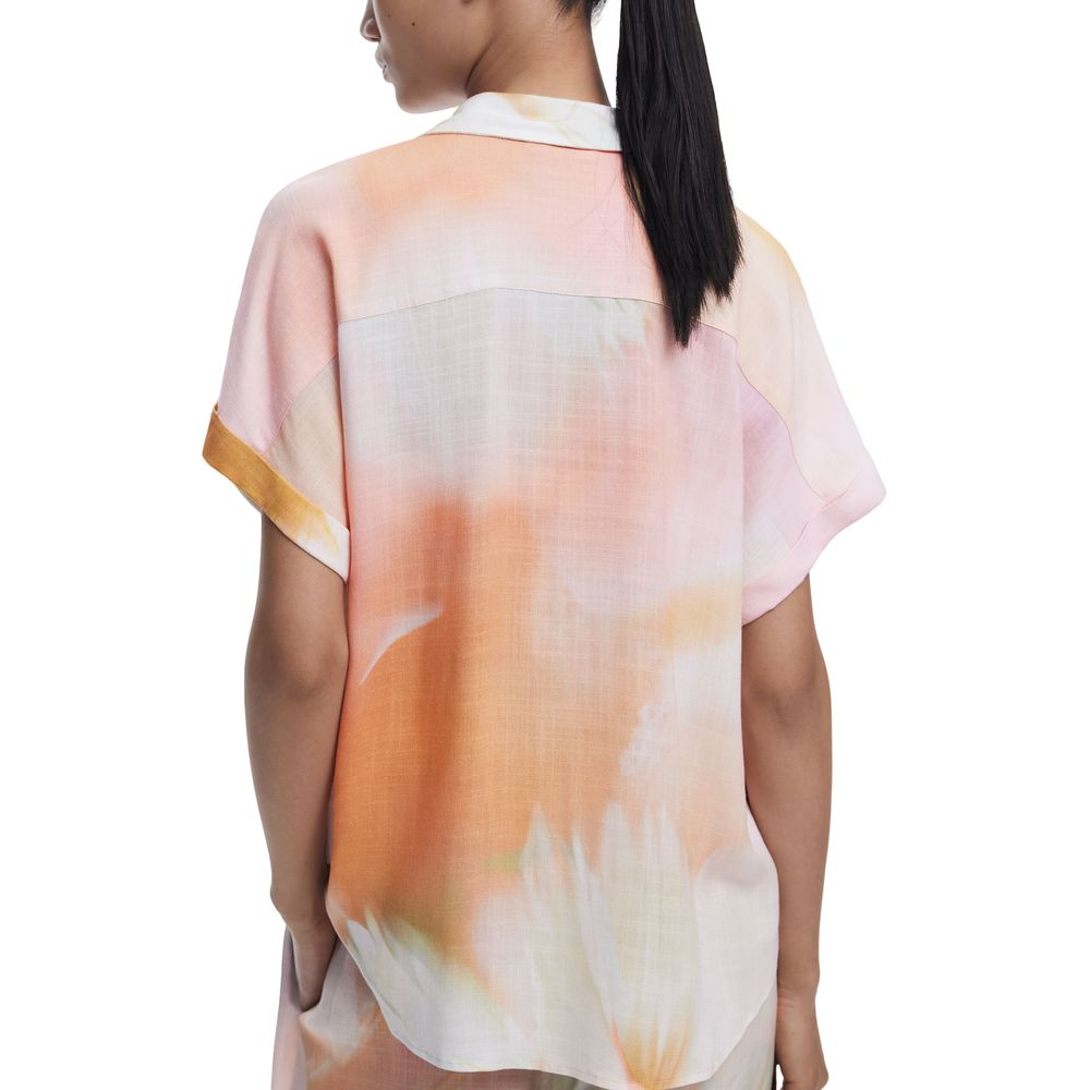 Multicolor Viscose Blouse