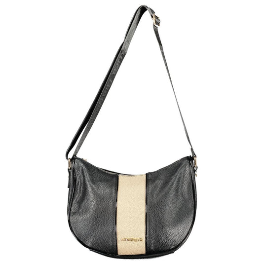 Black PVC Women Handbag