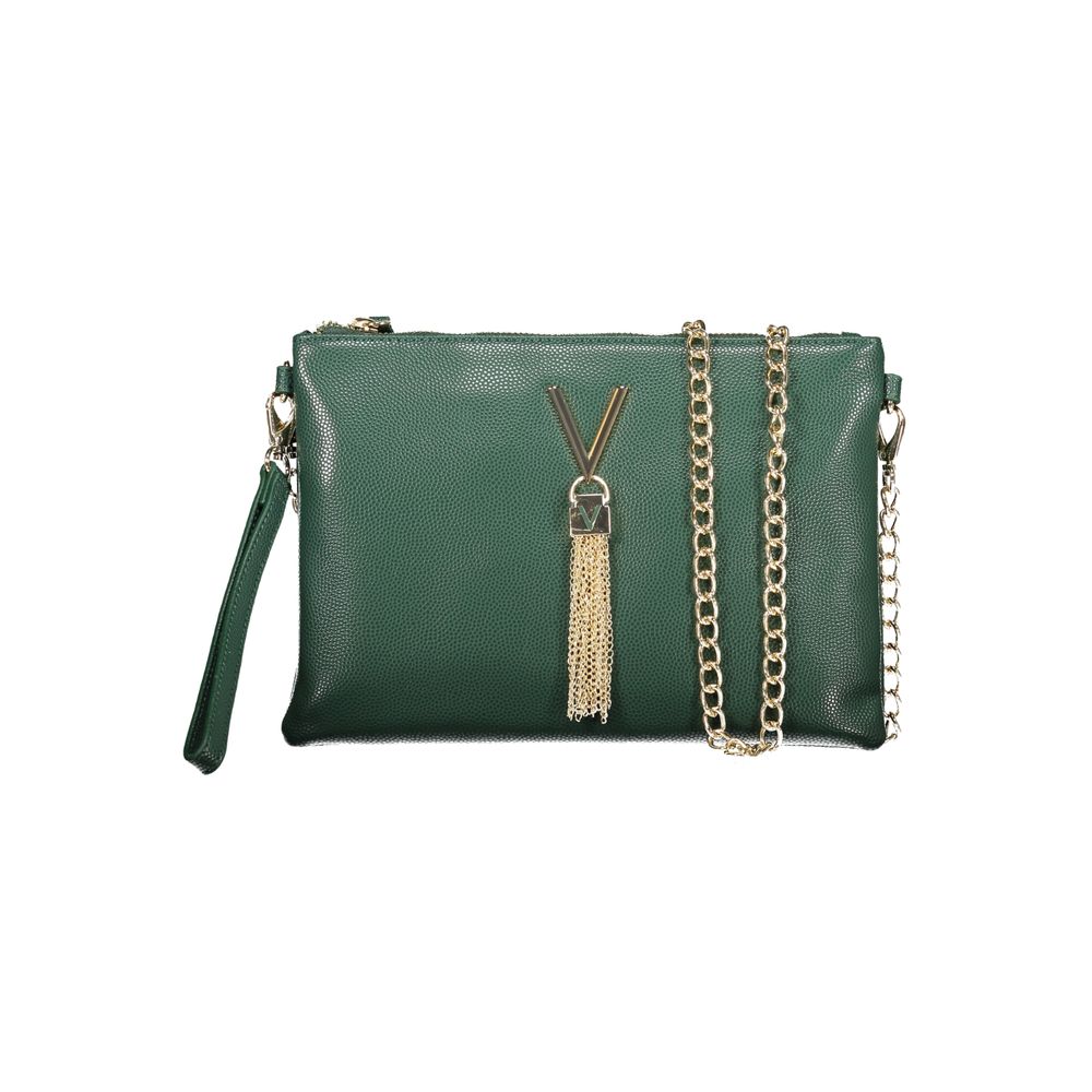 Green Polyethylene Women Handbag
