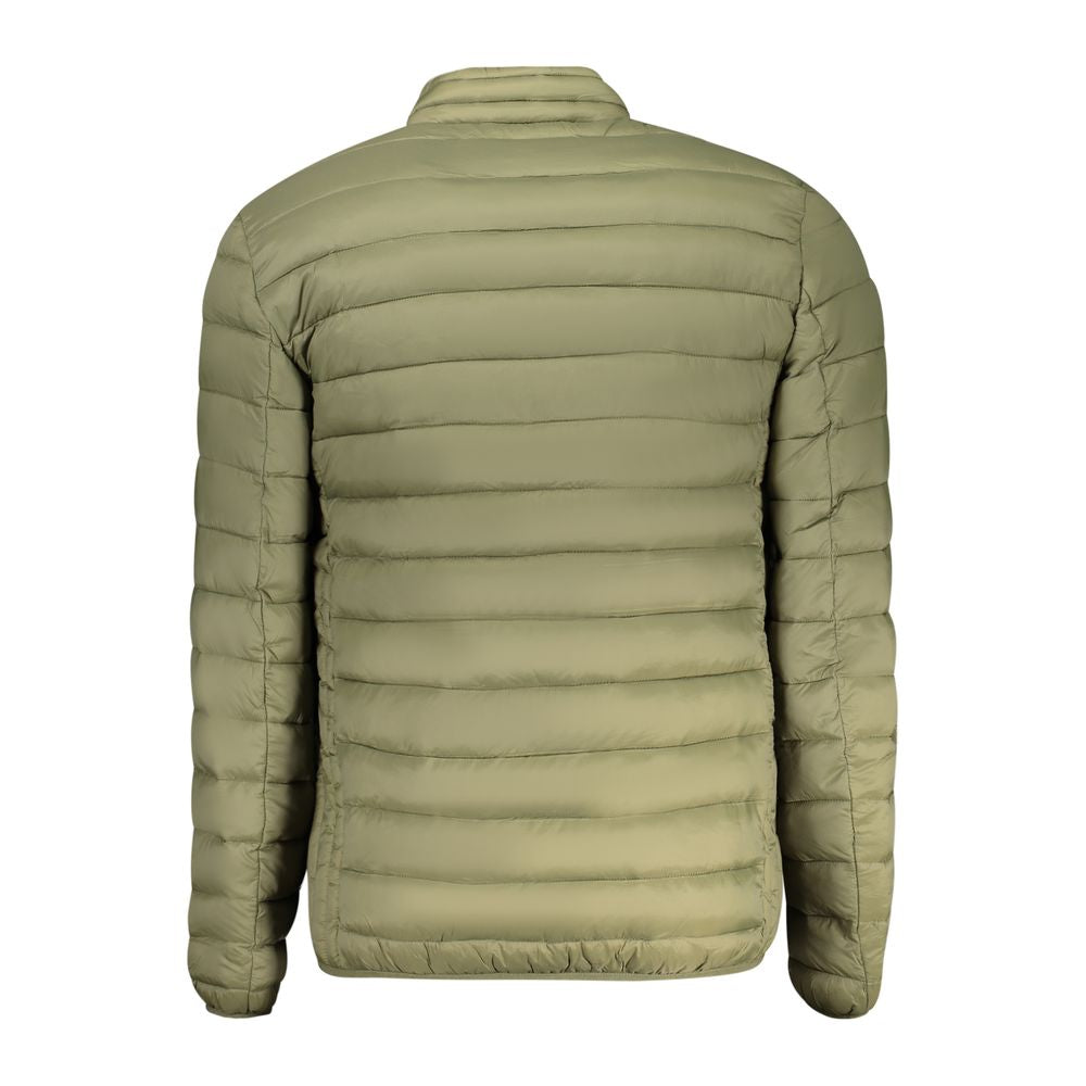 Green Polyamide Men Jacket