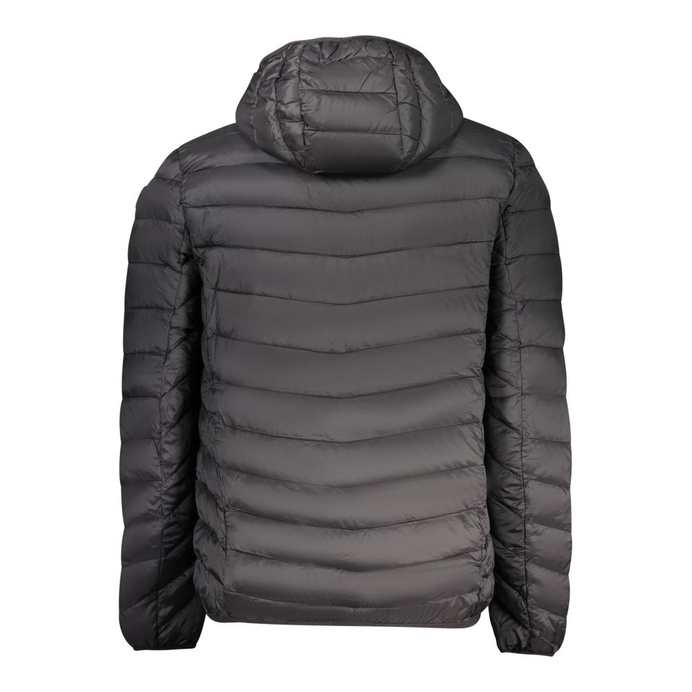 Black Polyamide Men Jacket