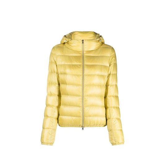 Yellow Polyamide Shell Jacket
