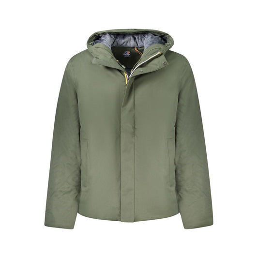 Green Polyester Jackets & Coat