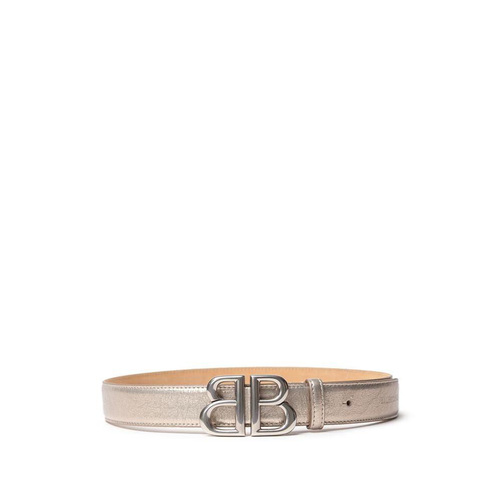 Gold Leather Regular Belt