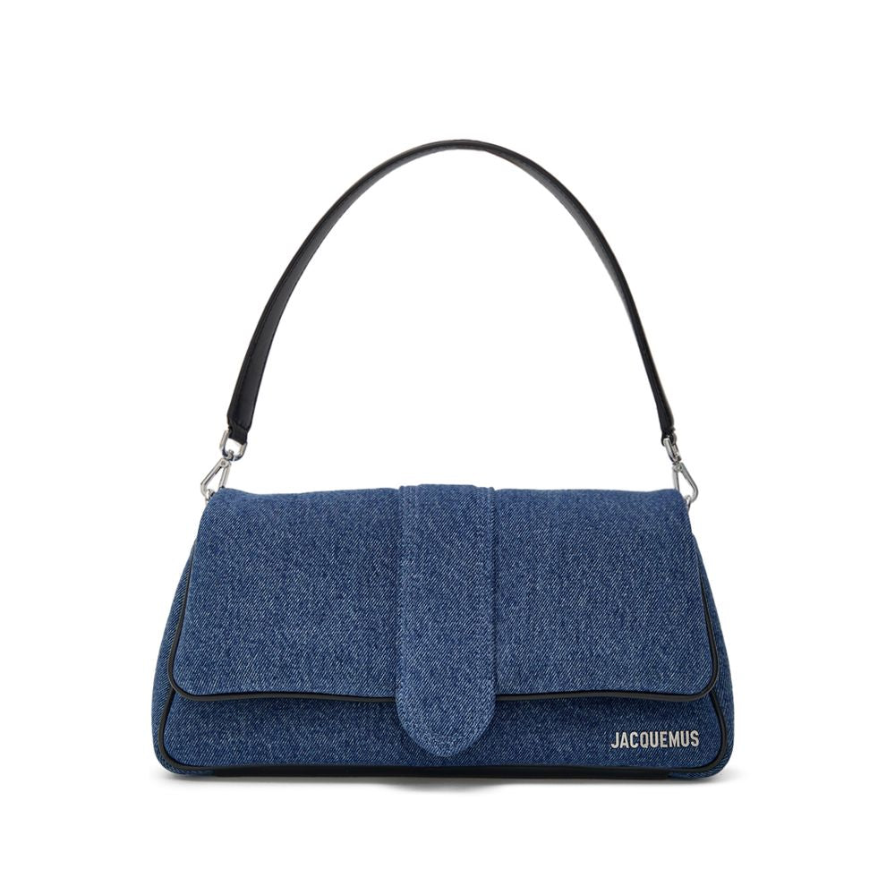 Blue Cotton Handbag