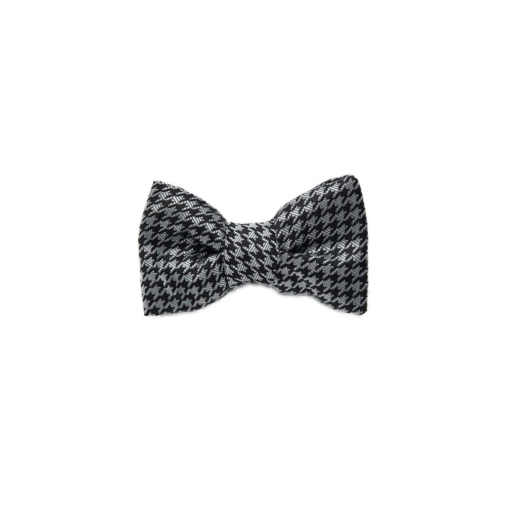 Gray Silk Bowtie