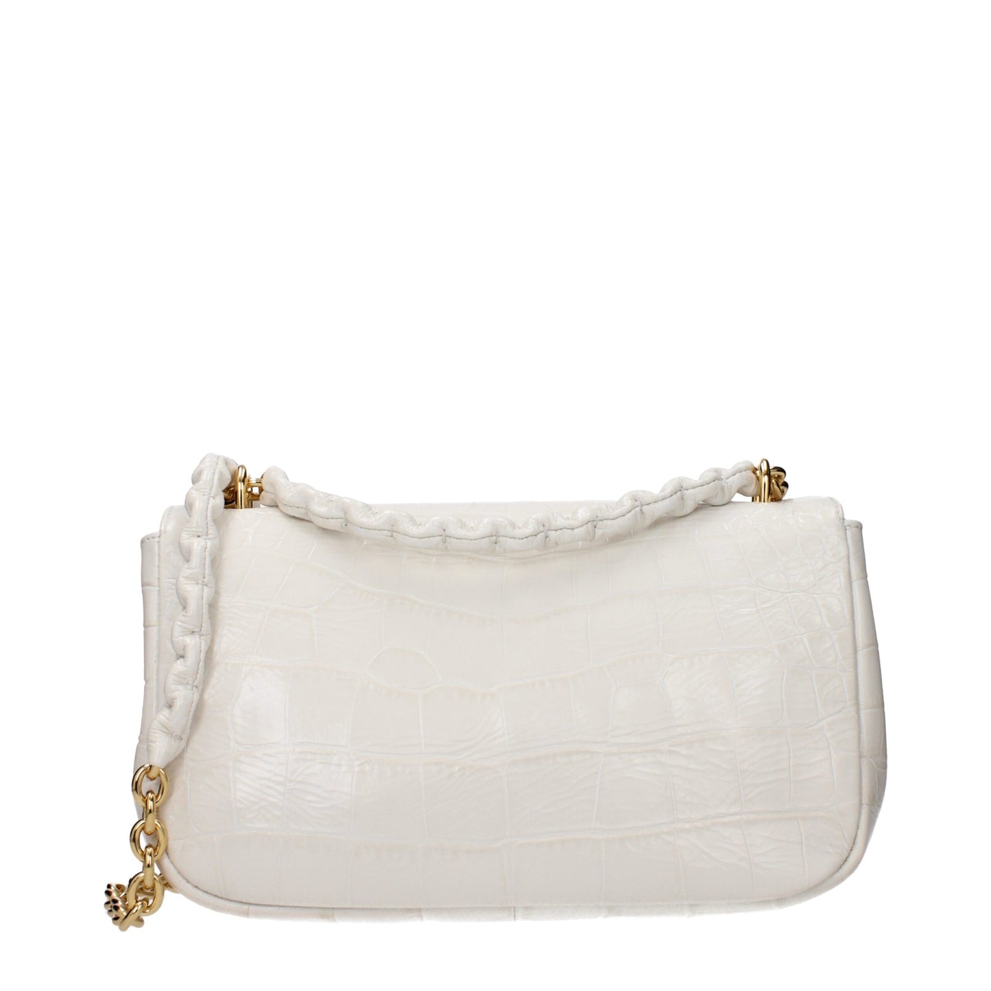 White Leather Shoulder Bag