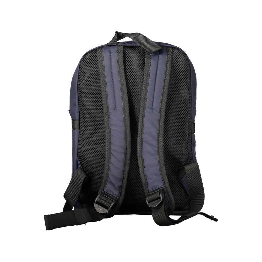Blue Polyamide Backpack