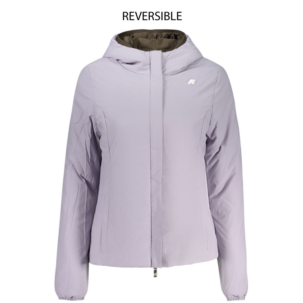 Brown Nylon Women Jacket