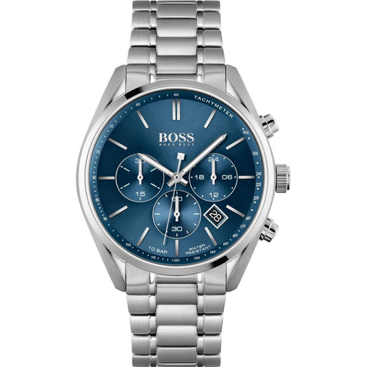 Gray Stainless Steel Dress Watch